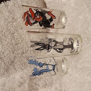 Vintage Pepsi Tumblers Warner Bros. 1973